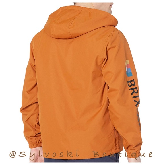 🔥 Brixton Men's Claxton Alton Zip Hood Jacket NWT - Picture 3 of 6